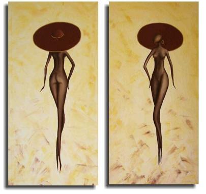 Dafen Oil Painting on canvas the nude painting -set002